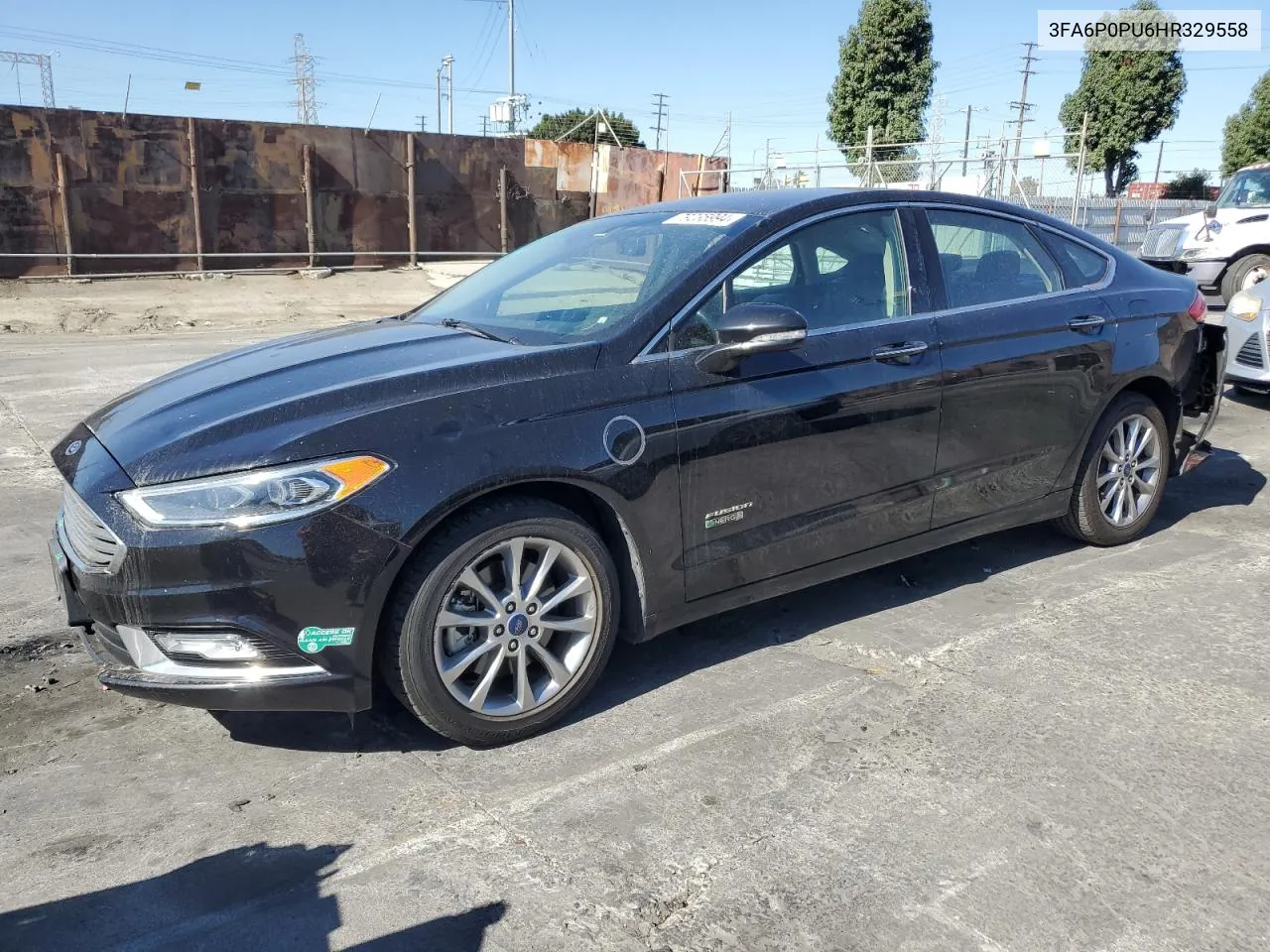 2017 Ford Fusion Se Phev VIN: 3FA6P0PU6HR329558 Lot: 79235994