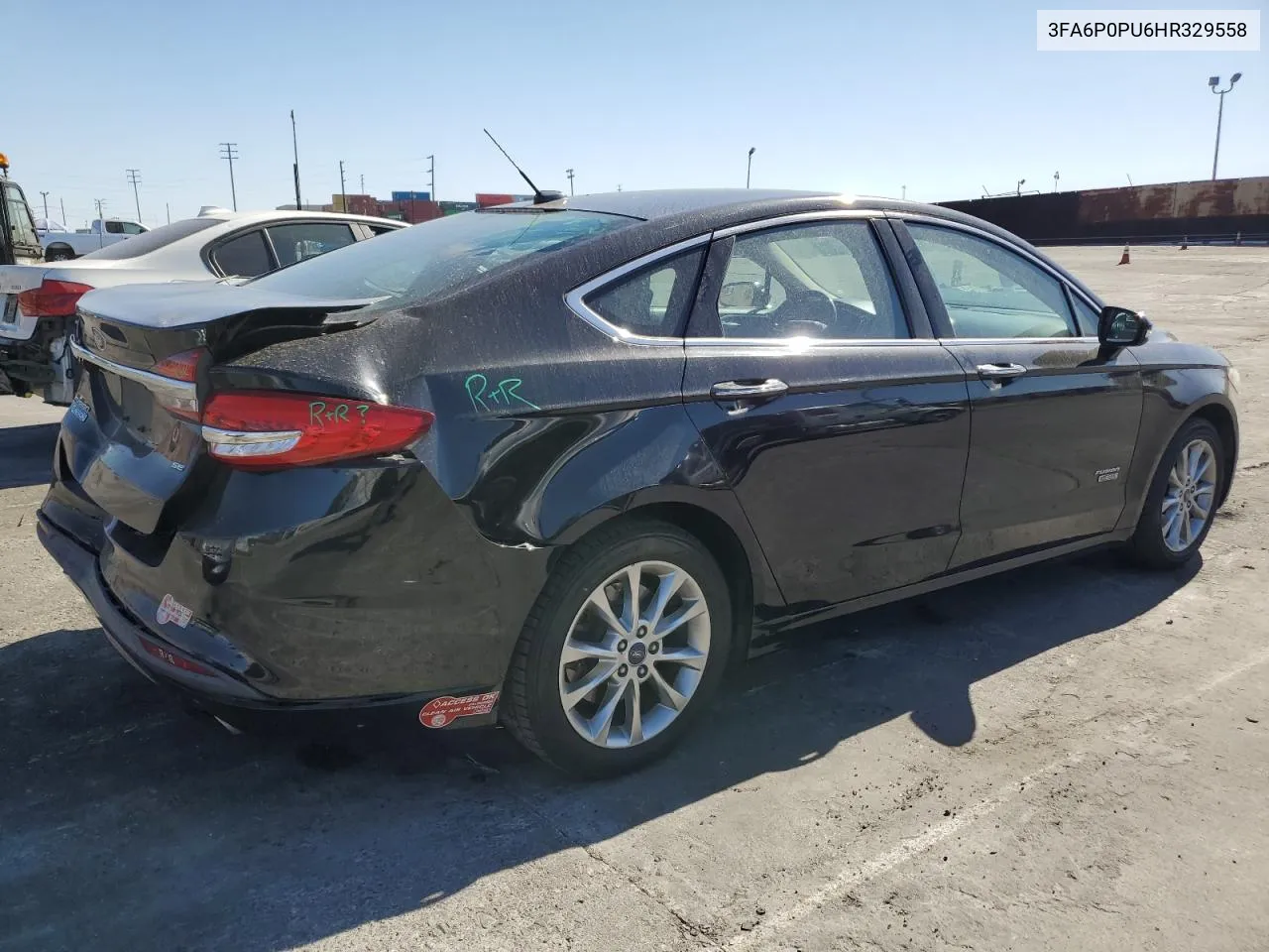 2017 Ford Fusion Se Phev VIN: 3FA6P0PU6HR329558 Lot: 79235994