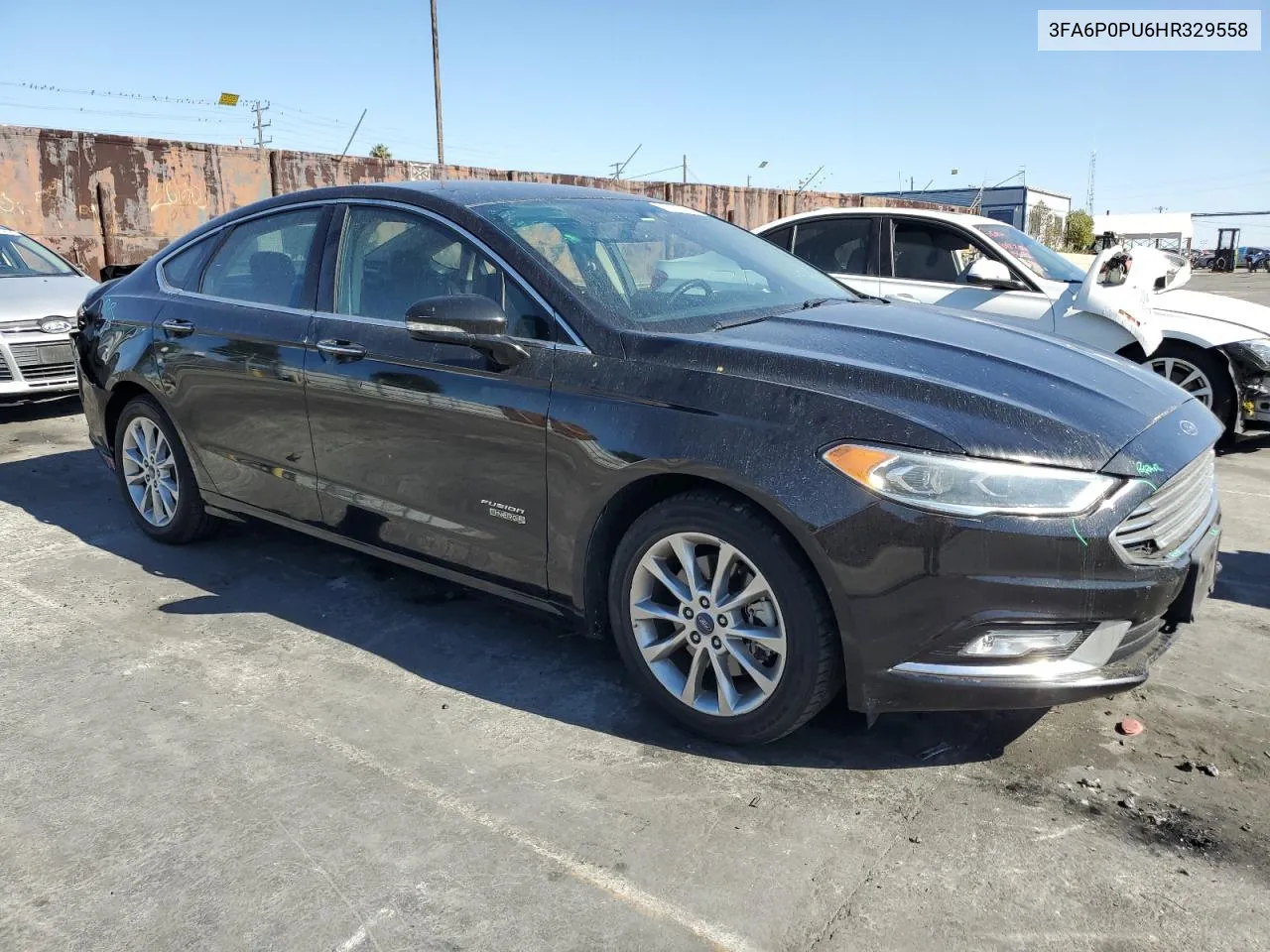 2017 Ford Fusion Se Phev VIN: 3FA6P0PU6HR329558 Lot: 79235994