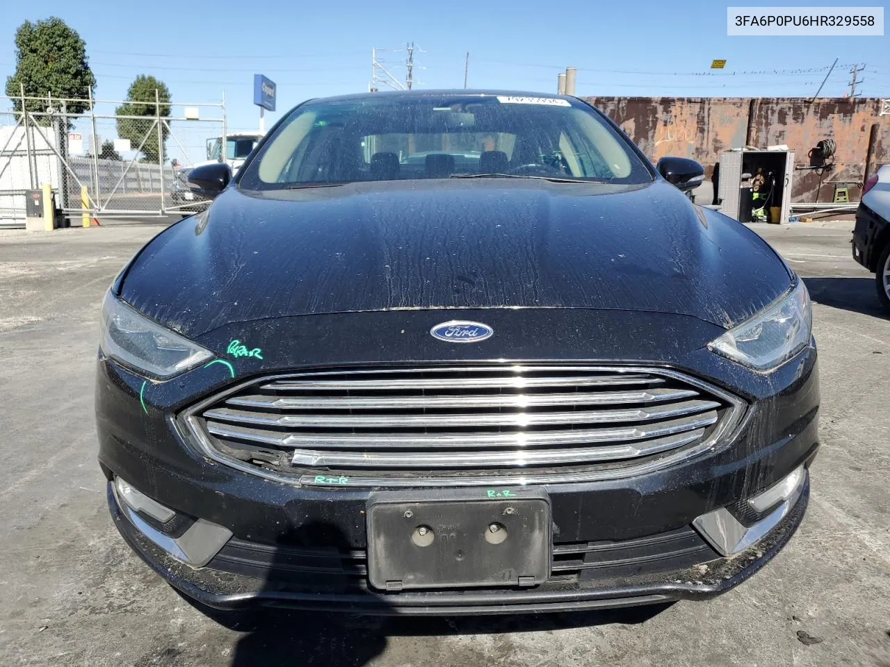 2017 Ford Fusion Se Phev VIN: 3FA6P0PU6HR329558 Lot: 79235994