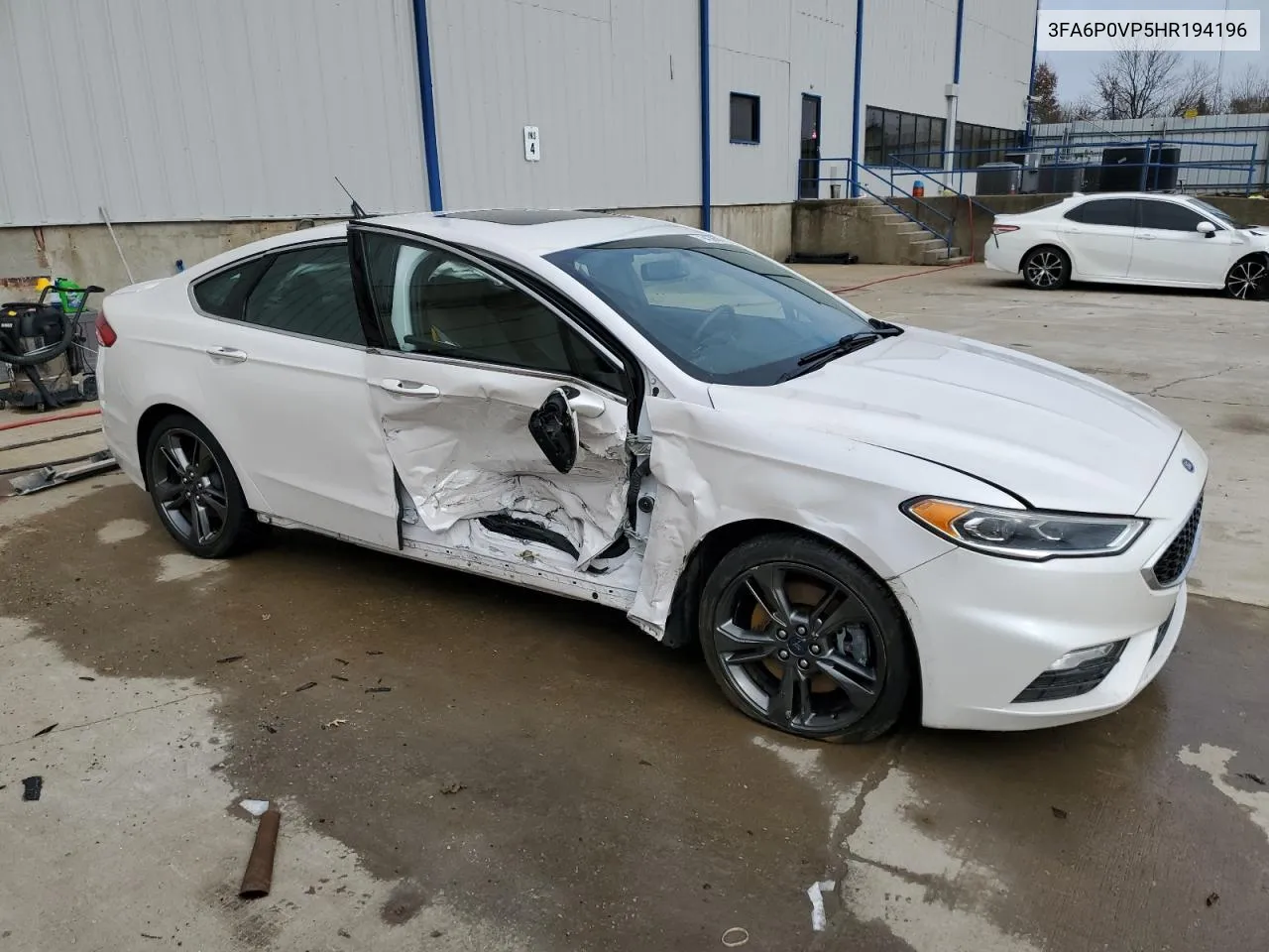 2017 Ford Fusion Sport VIN: 3FA6P0VP5HR194196 Lot: 79438514