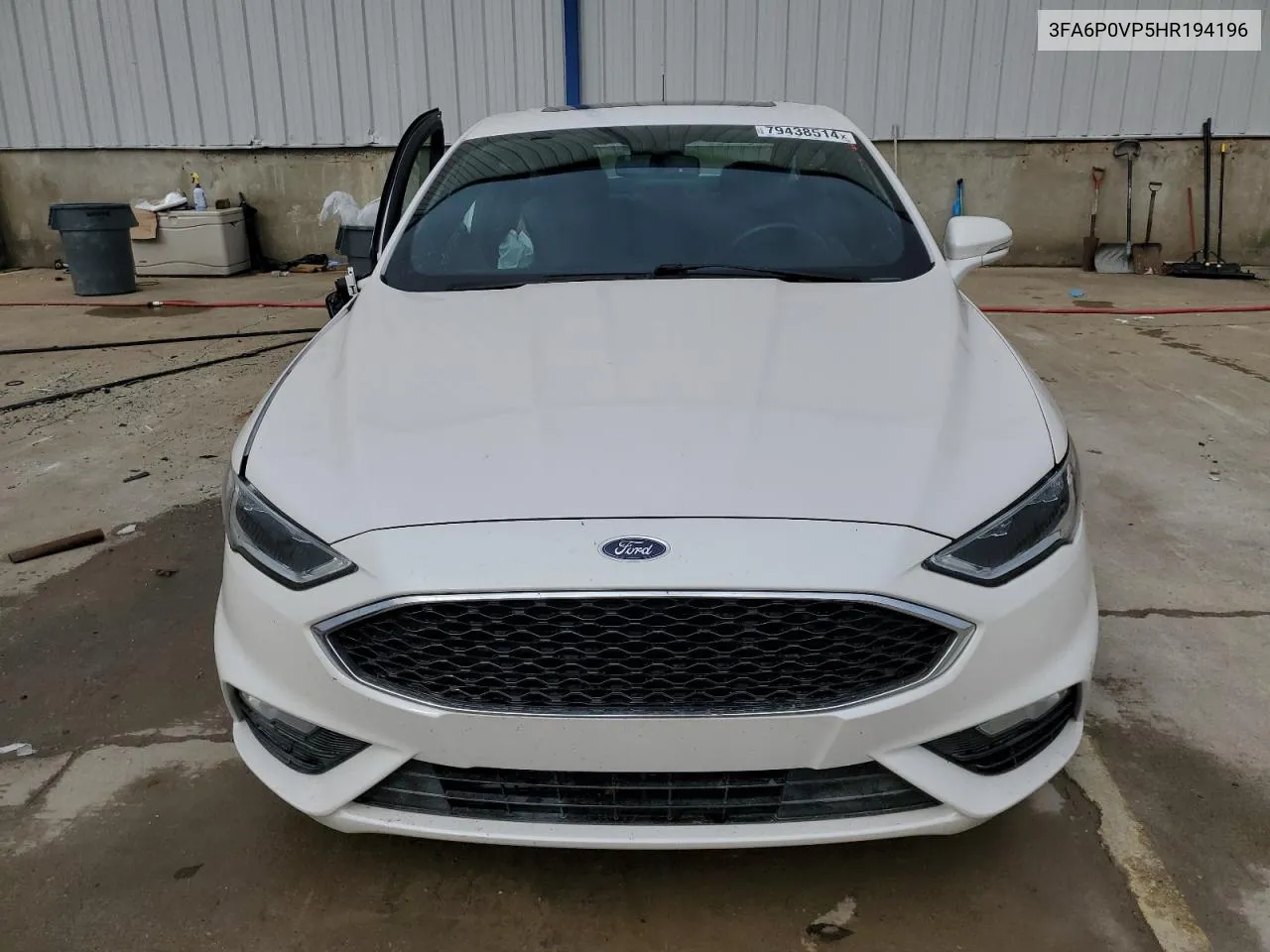 2017 Ford Fusion Sport VIN: 3FA6P0VP5HR194196 Lot: 79438514