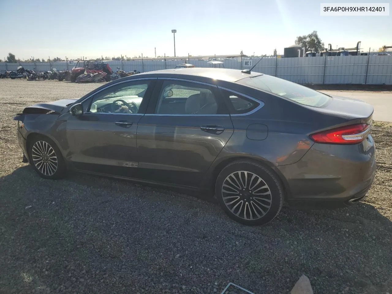 2017 Ford Fusion Se VIN: 3FA6P0H9XHR142401 Lot: 79674944