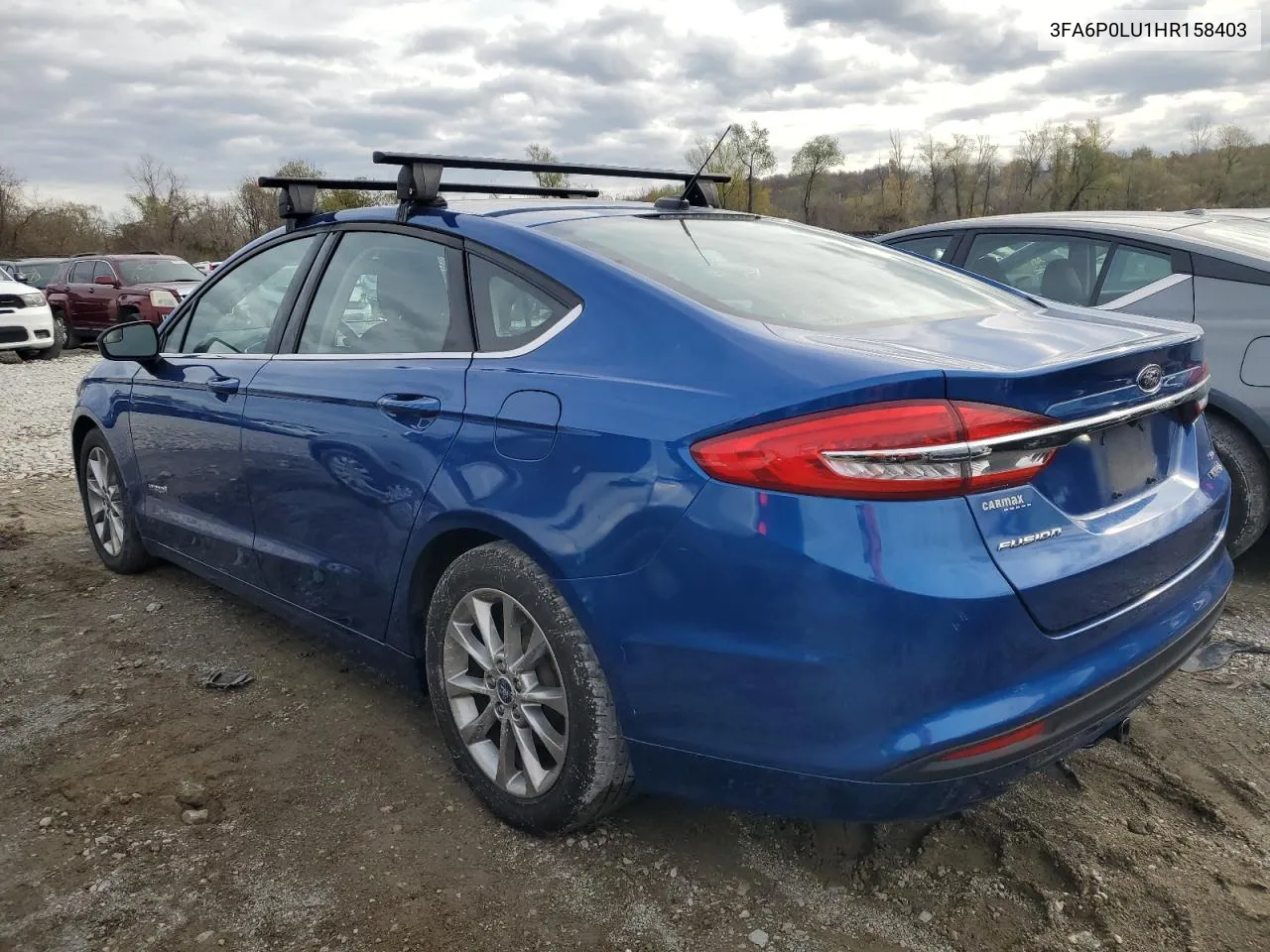 2017 Ford Fusion Se Hybrid VIN: 3FA6P0LU1HR158403 Lot: 79730584