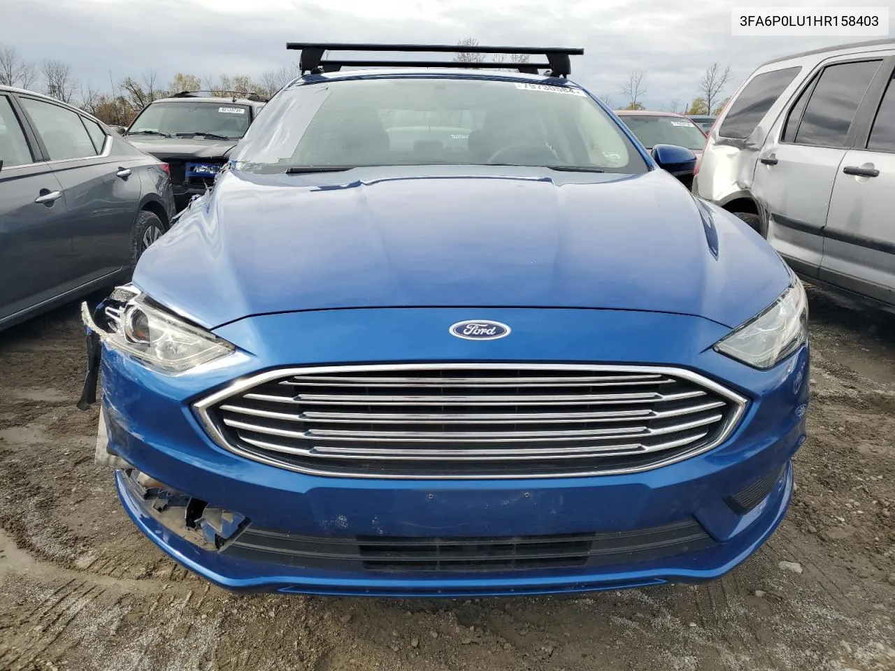 2017 Ford Fusion Se Hybrid VIN: 3FA6P0LU1HR158403 Lot: 79730584