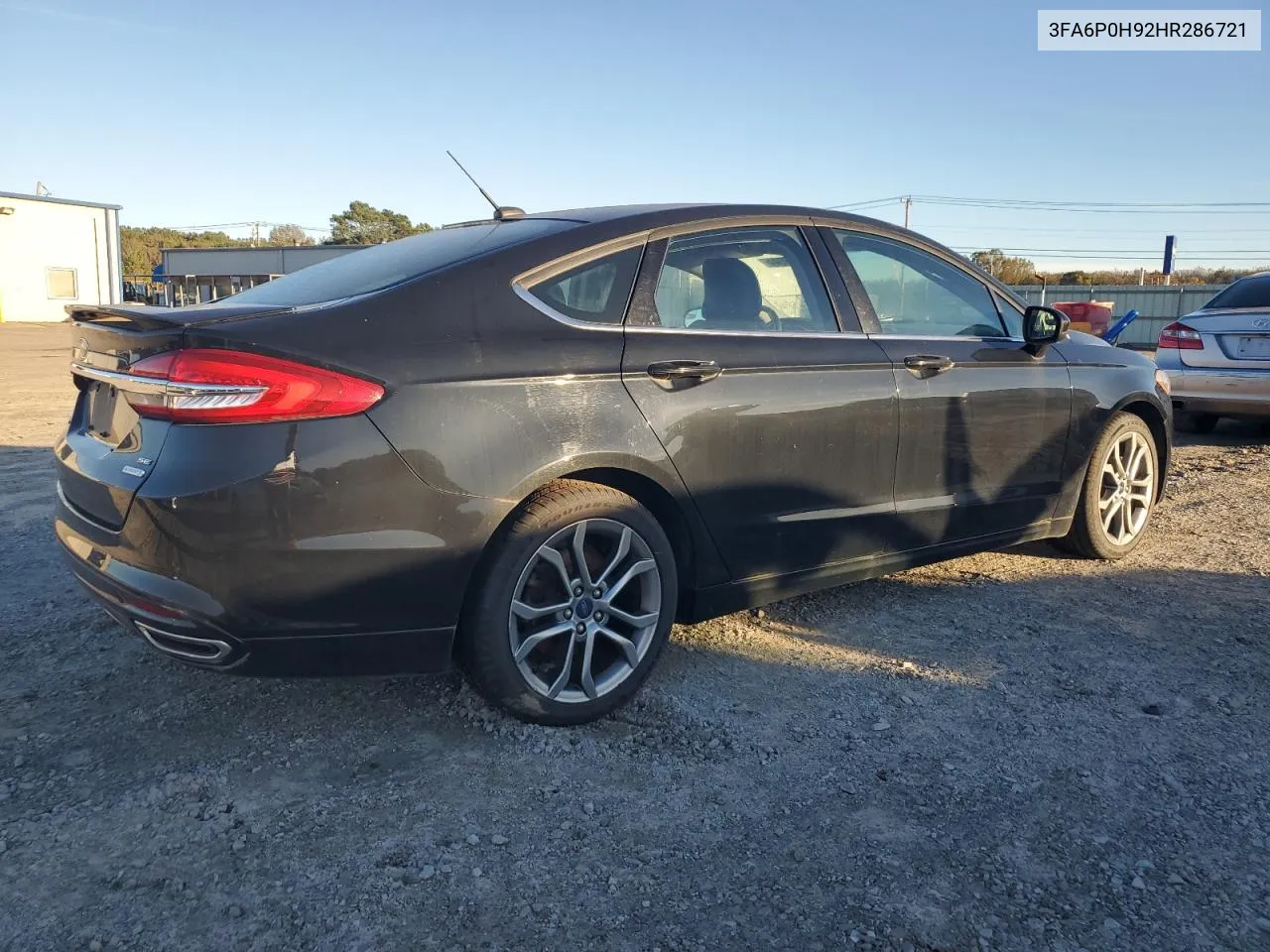 2017 Ford Fusion Se VIN: 3FA6P0H92HR286721 Lot: 80239544