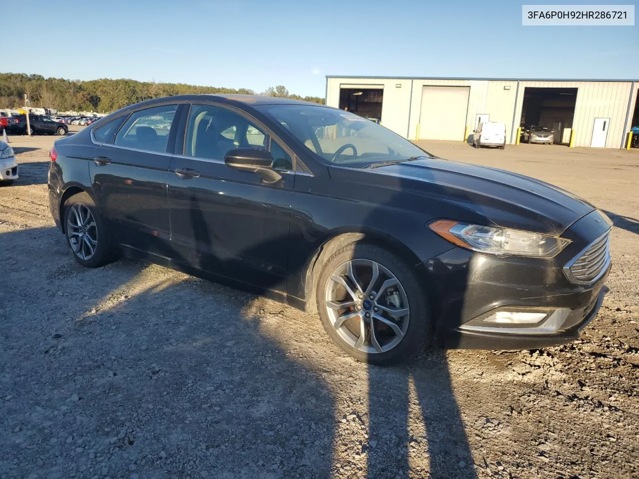 2017 Ford Fusion Se VIN: 3FA6P0H92HR286721 Lot: 80239544