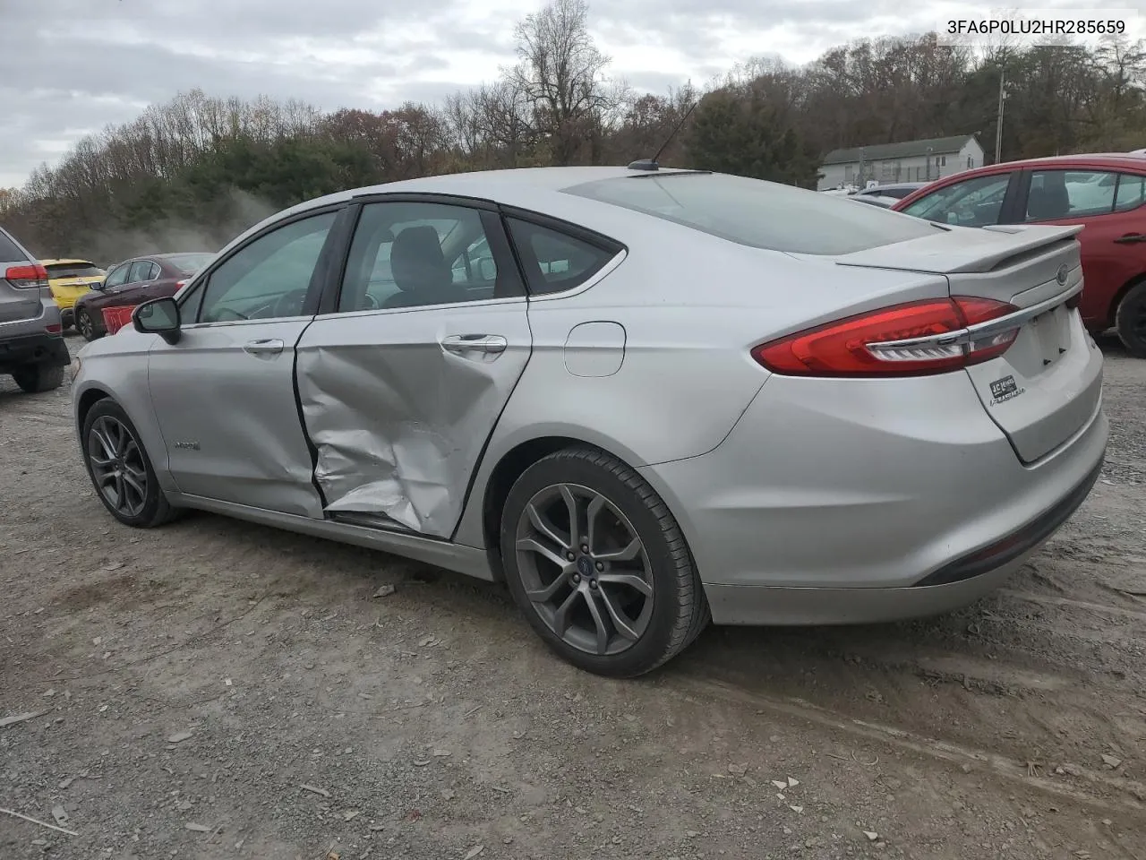 2017 Ford Fusion Se Hybrid VIN: 3FA6P0LU2HR285659 Lot: 80274404