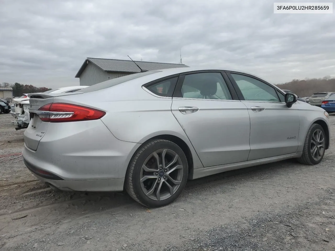 2017 Ford Fusion Se Hybrid VIN: 3FA6P0LU2HR285659 Lot: 80274404