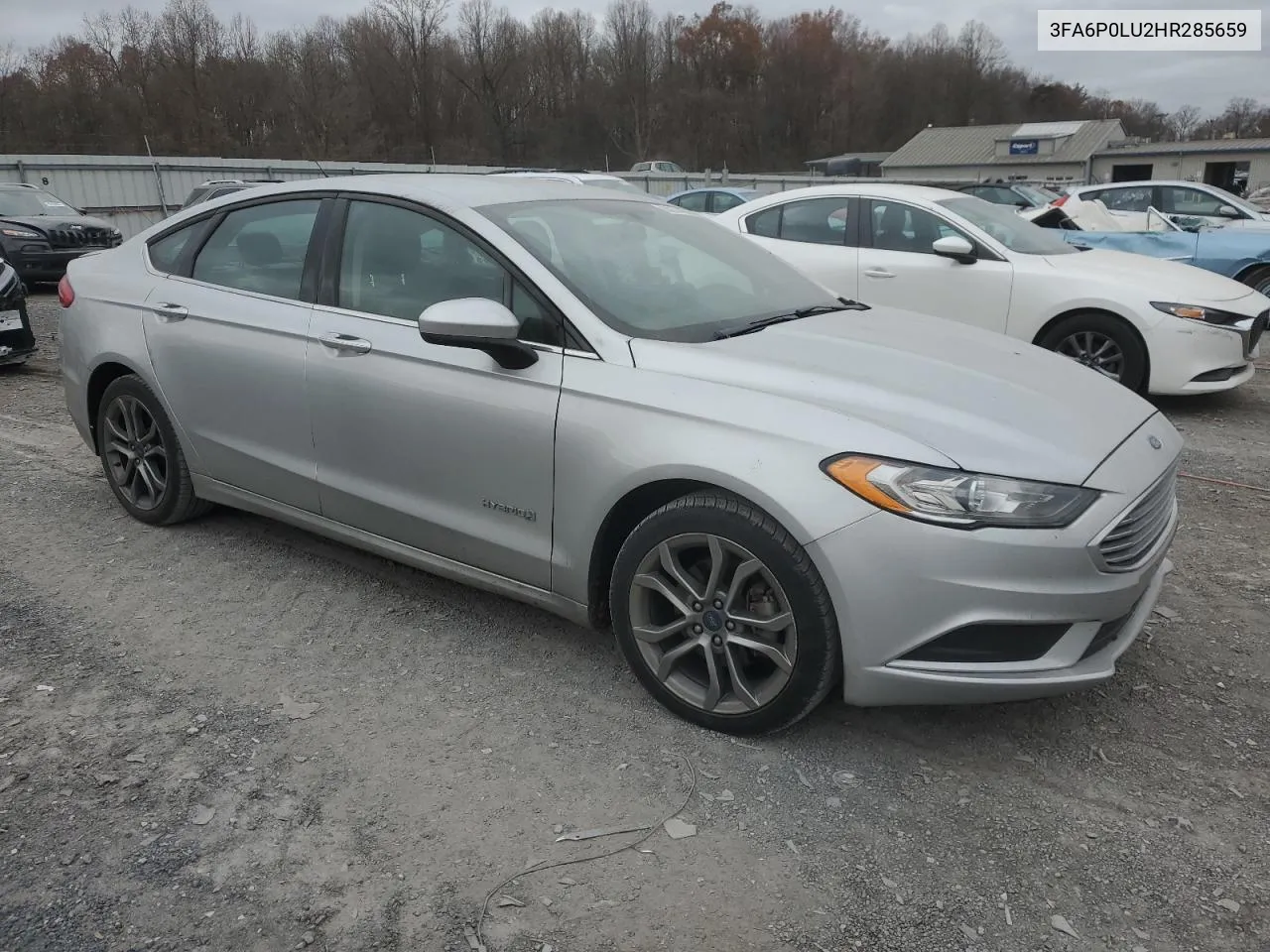 2017 Ford Fusion Se Hybrid VIN: 3FA6P0LU2HR285659 Lot: 80274404