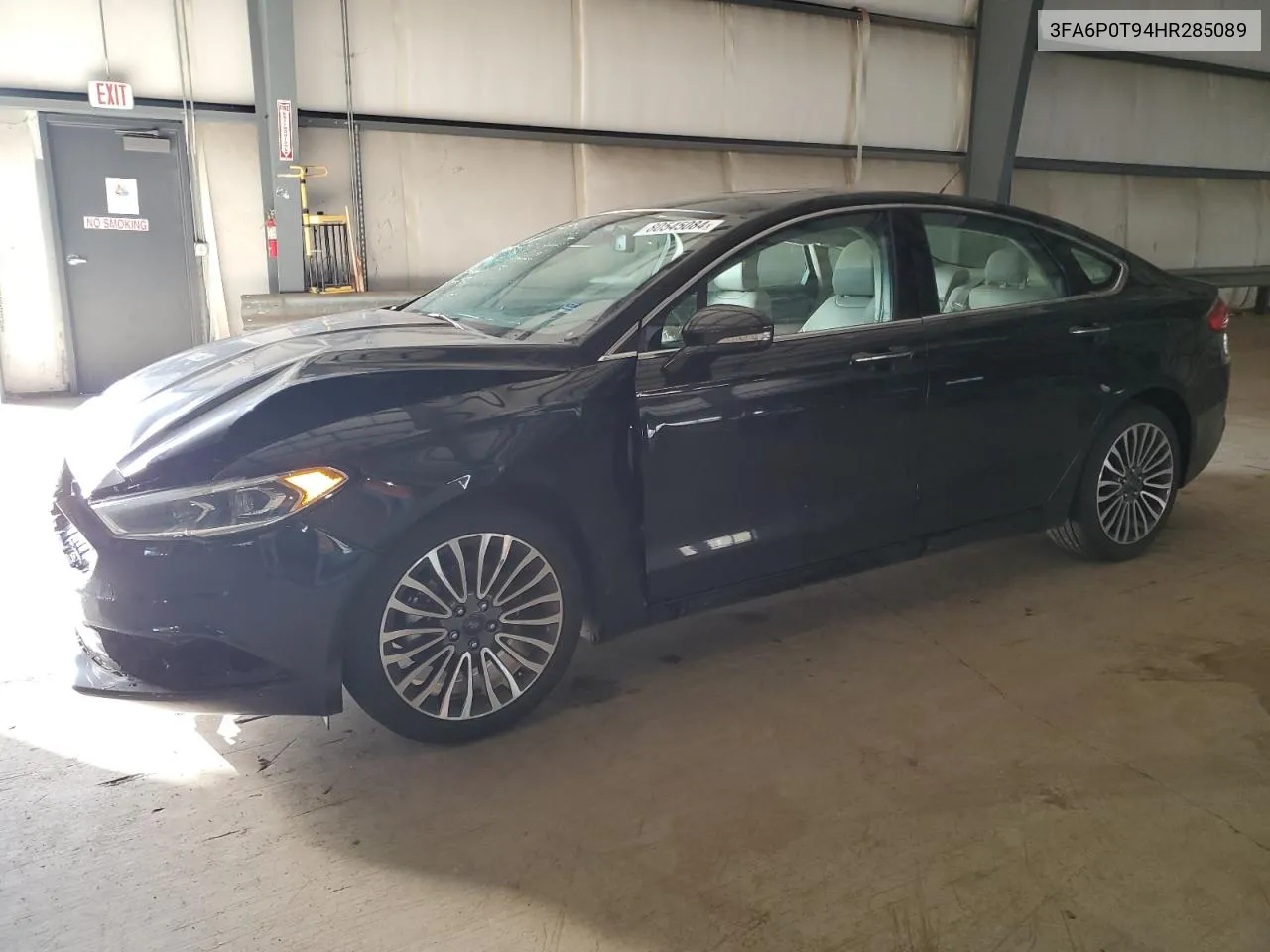 2017 Ford Fusion Se VIN: 3FA6P0T94HR285089 Lot: 80545084