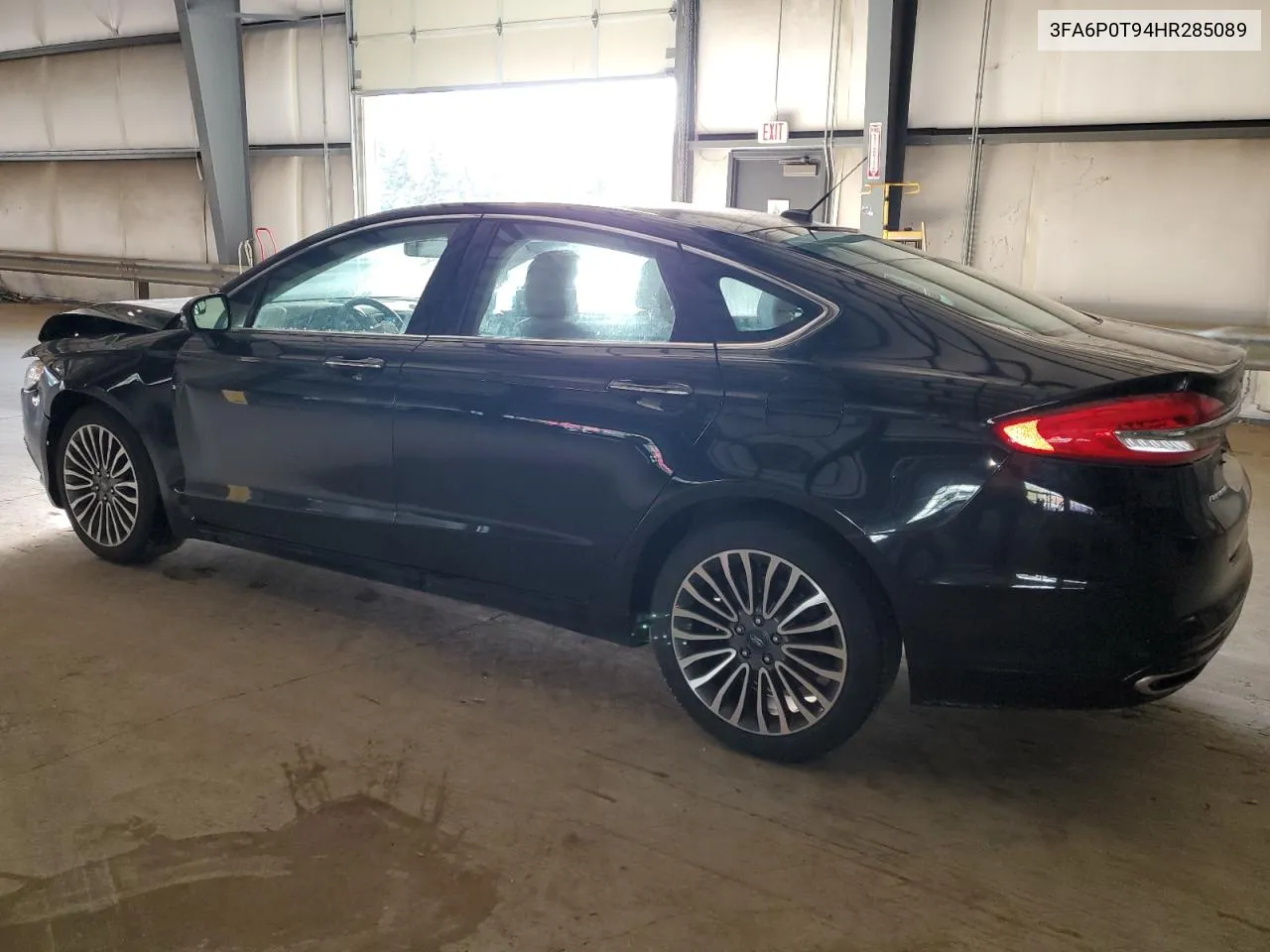 2017 Ford Fusion Se VIN: 3FA6P0T94HR285089 Lot: 80545084