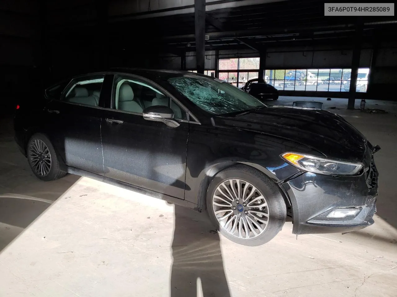 2017 Ford Fusion Se VIN: 3FA6P0T94HR285089 Lot: 80545084