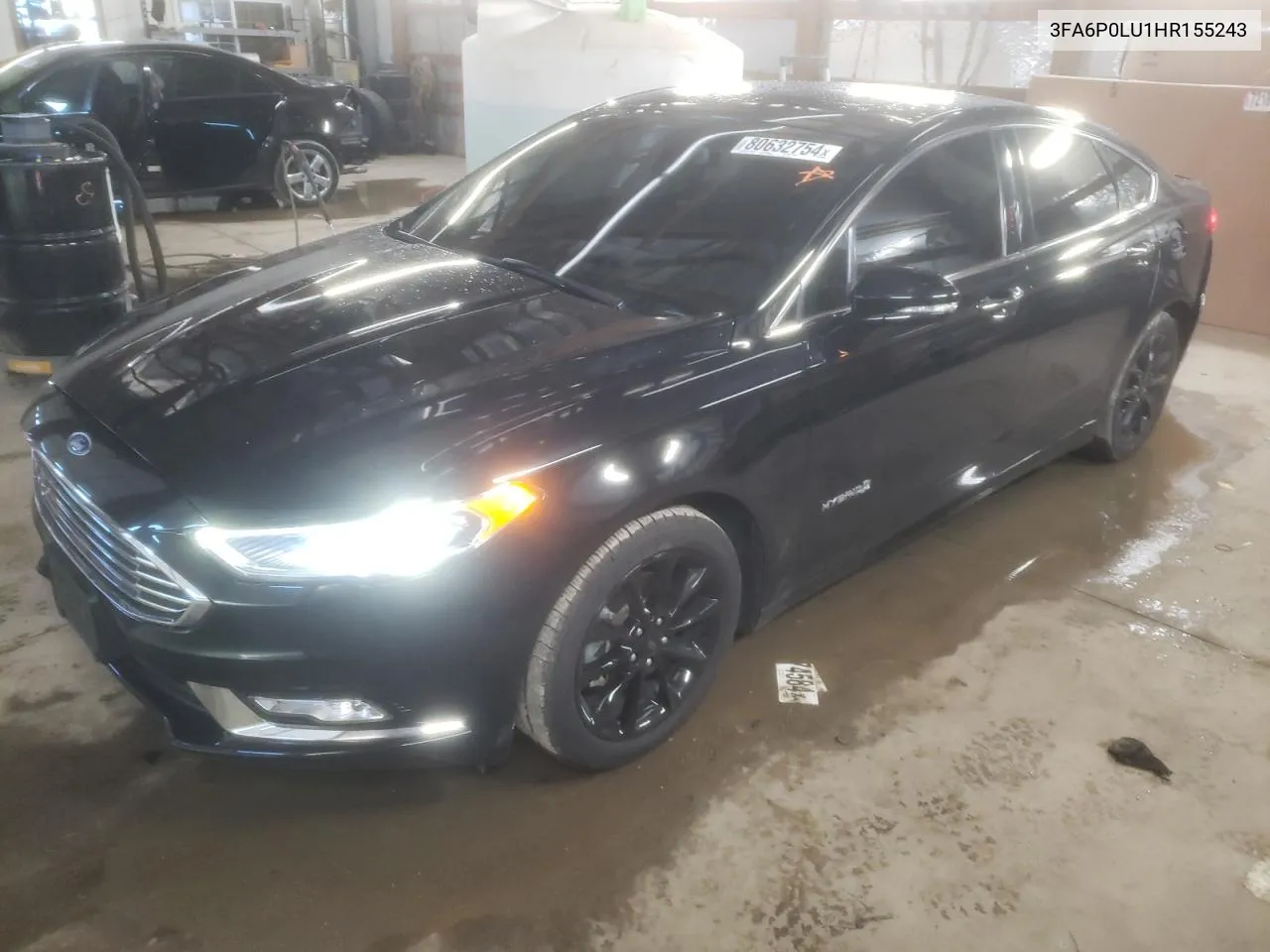 3FA6P0LU1HR155243 2017 Ford Fusion Se Hybrid