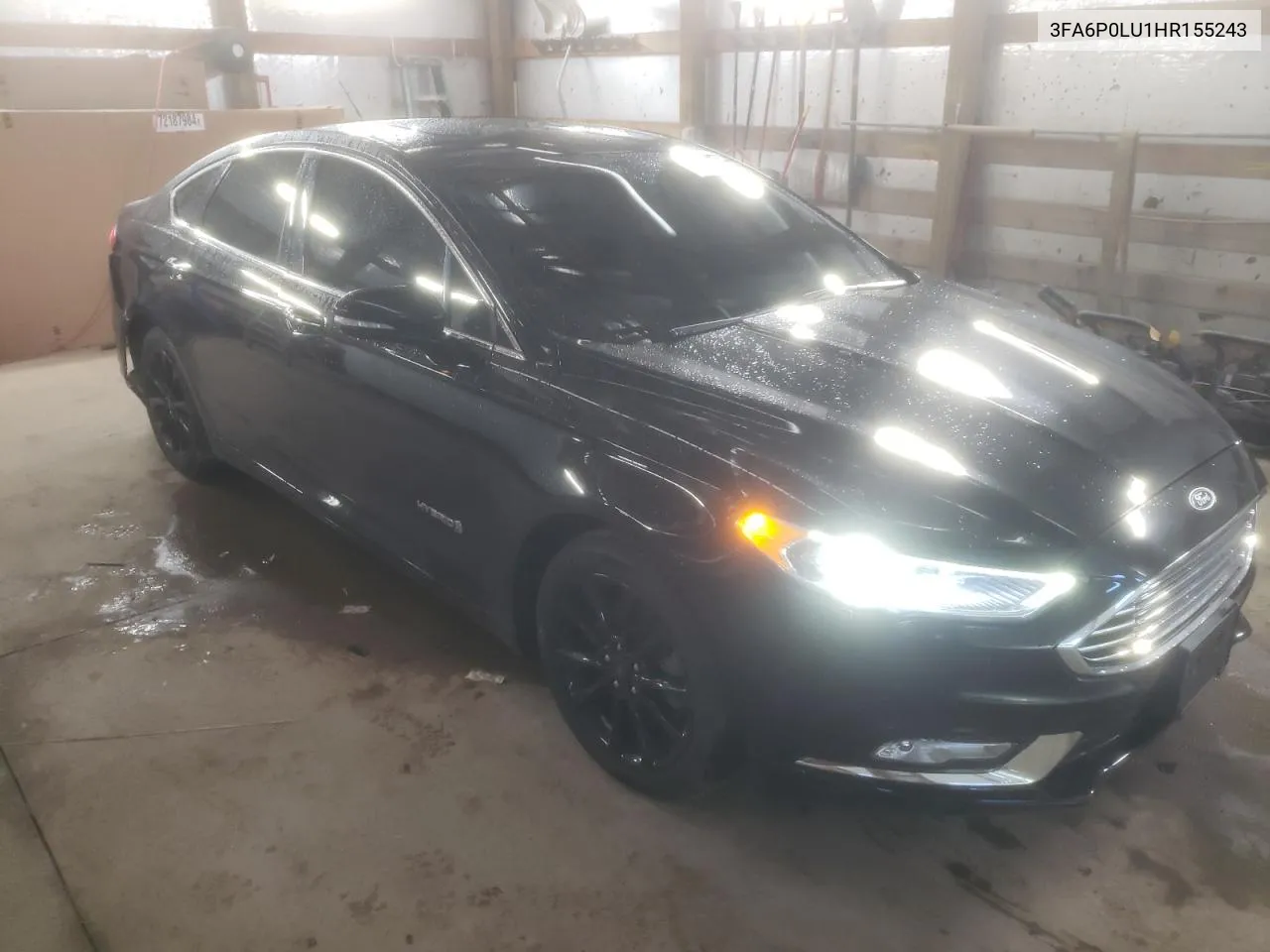 3FA6P0LU1HR155243 2017 Ford Fusion Se Hybrid