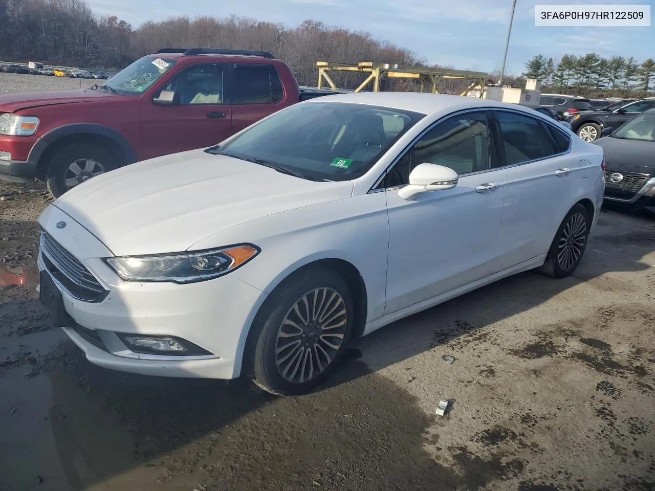 2017 Ford Fusion Se VIN: 3FA6P0H97HR122509 Lot: 81579474