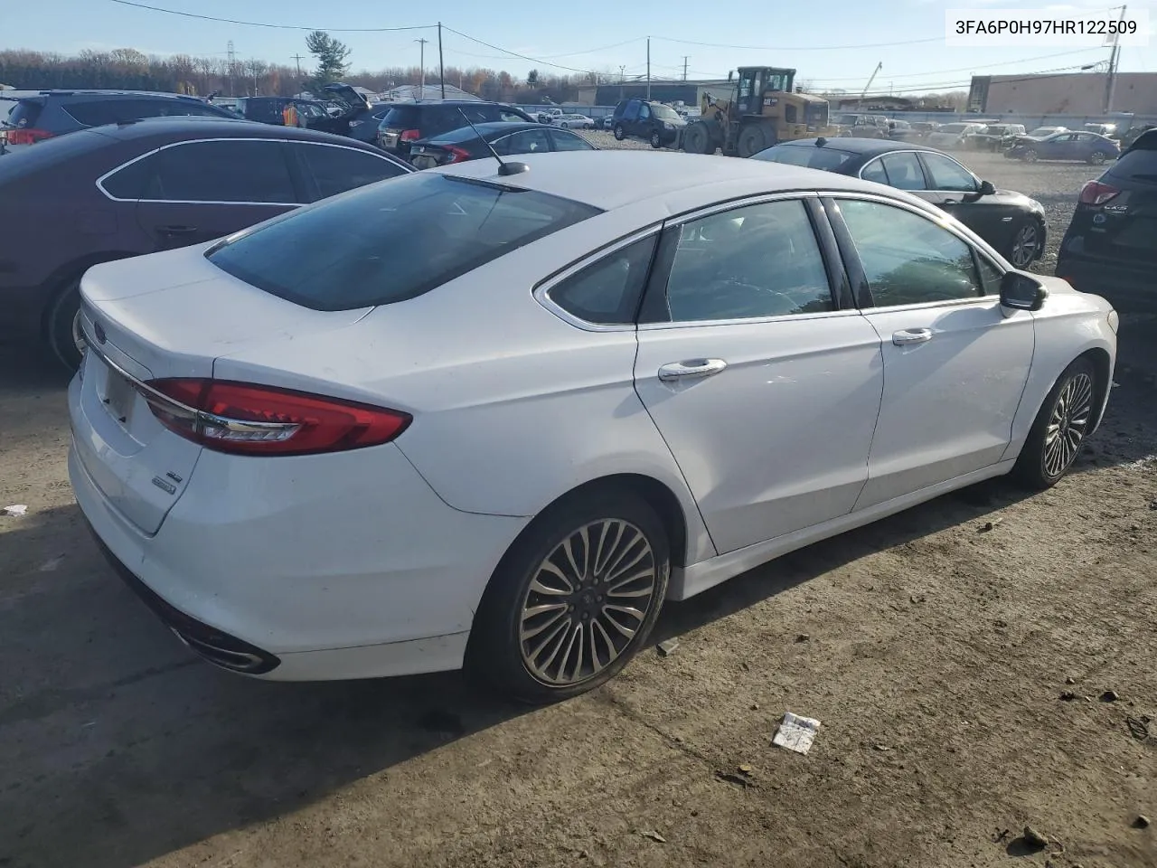 2017 Ford Fusion Se VIN: 3FA6P0H97HR122509 Lot: 81579474