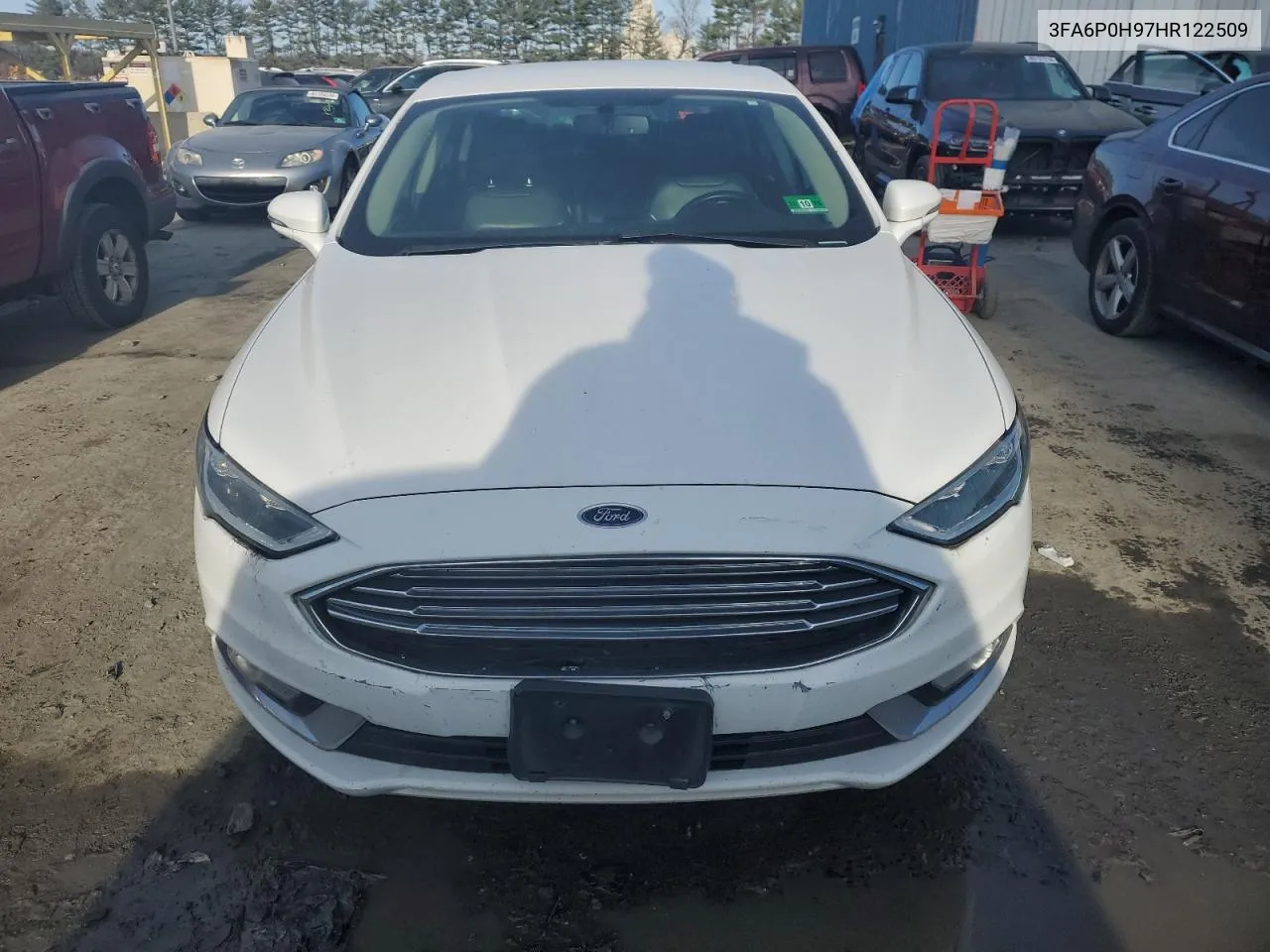 2017 Ford Fusion Se VIN: 3FA6P0H97HR122509 Lot: 81579474