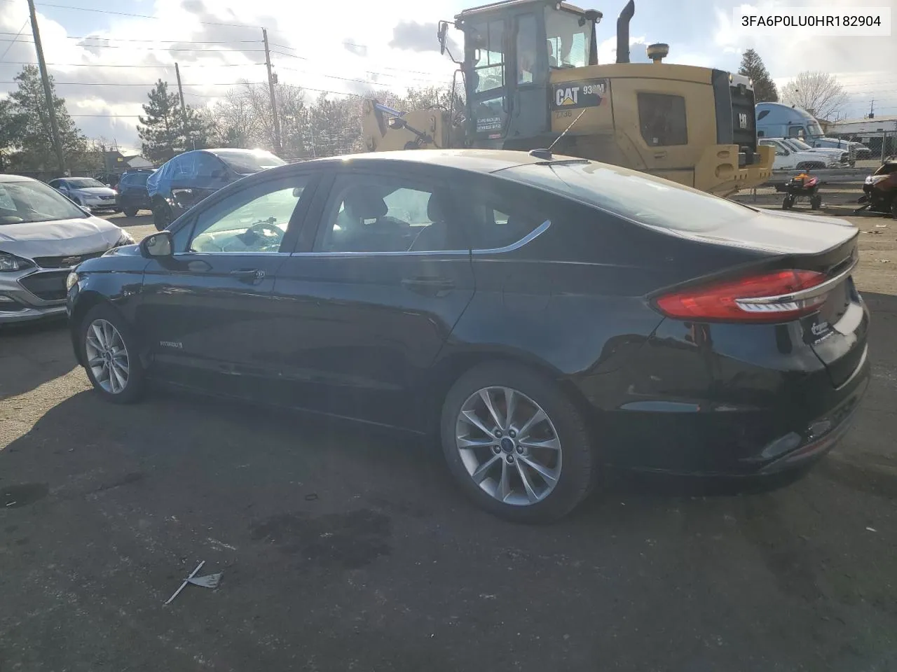 2017 Ford Fusion Se Hybrid VIN: 3FA6P0LU0HR182904 Lot: 81643804