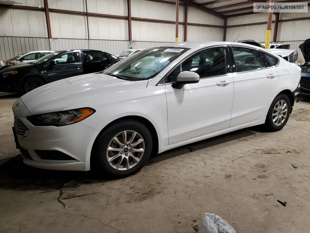 3FA6P0G76JR106551 2018 Ford Fusion S