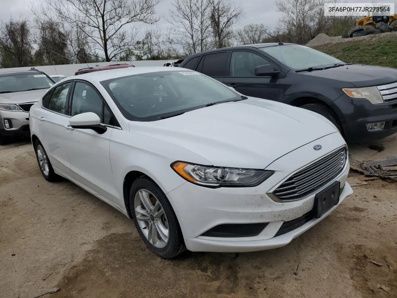 2018 Ford Fusion Se VIN: 3FA6P0H77JR273564 Lot: 49458844