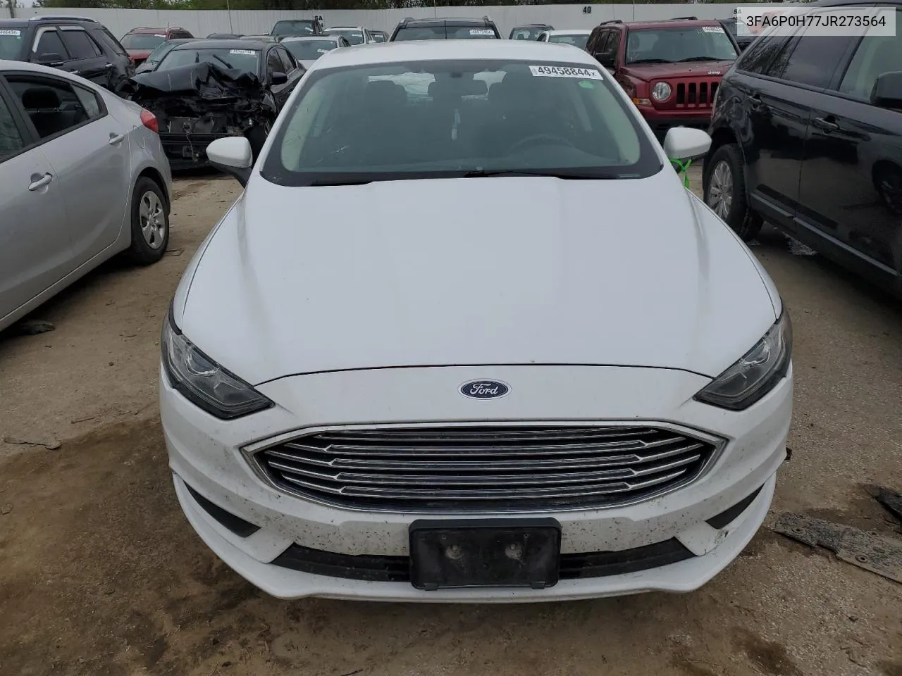 2018 Ford Fusion Se VIN: 3FA6P0H77JR273564 Lot: 49458844