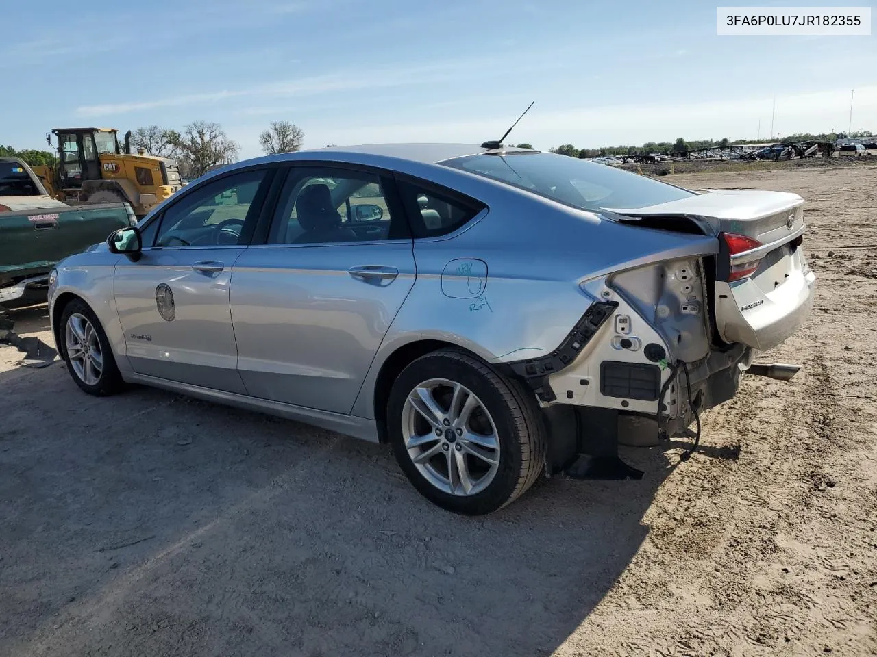 2018 Ford Fusion Se Hybrid VIN: 3FA6P0LU7JR182355 Lot: 50235514