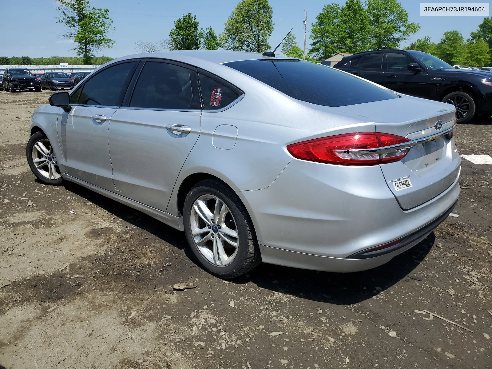 2018 Ford Fusion Se VIN: 3FA6P0H73JR194604 Lot: 53866084