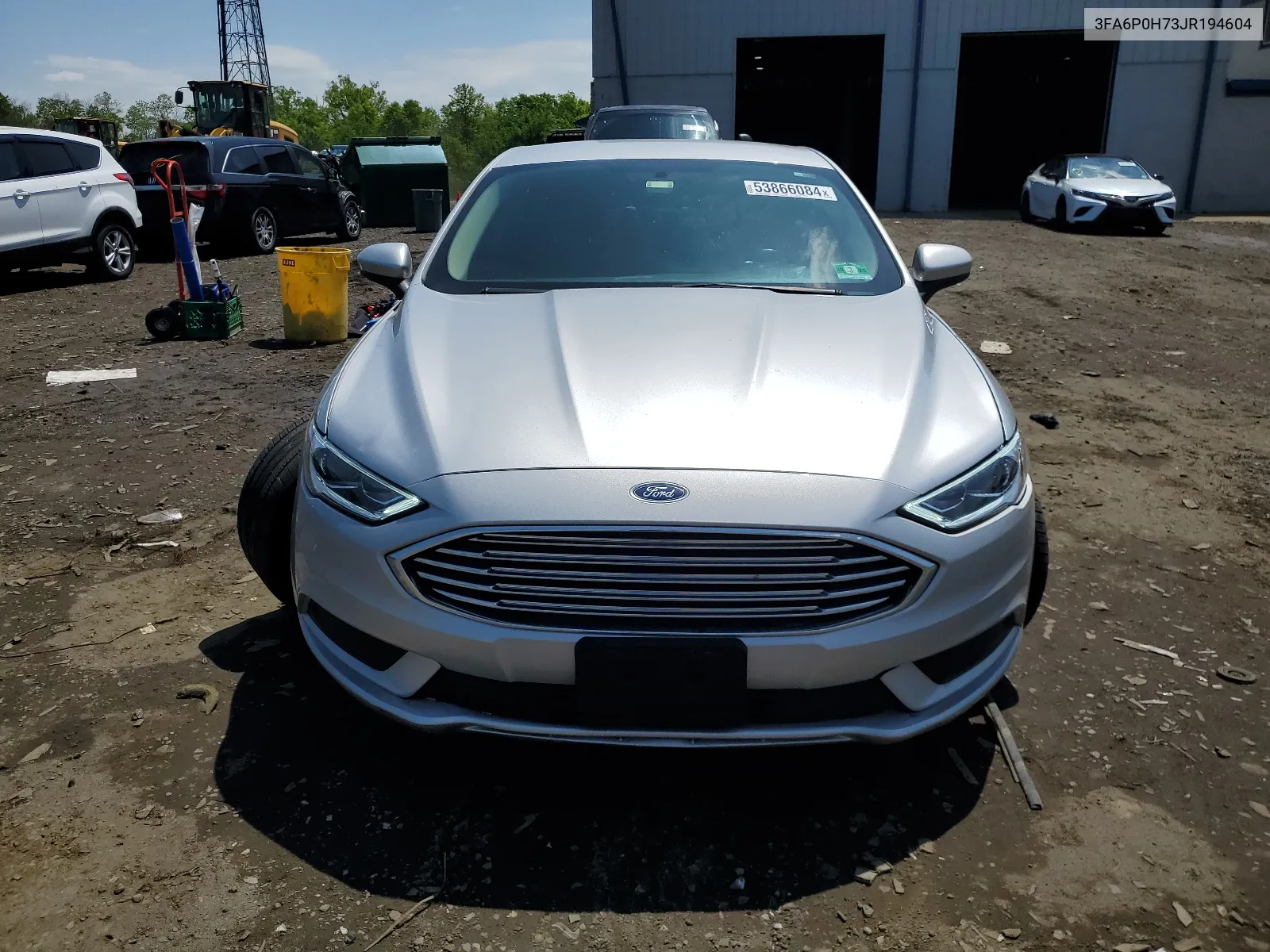 2018 Ford Fusion Se VIN: 3FA6P0H73JR194604 Lot: 53866084