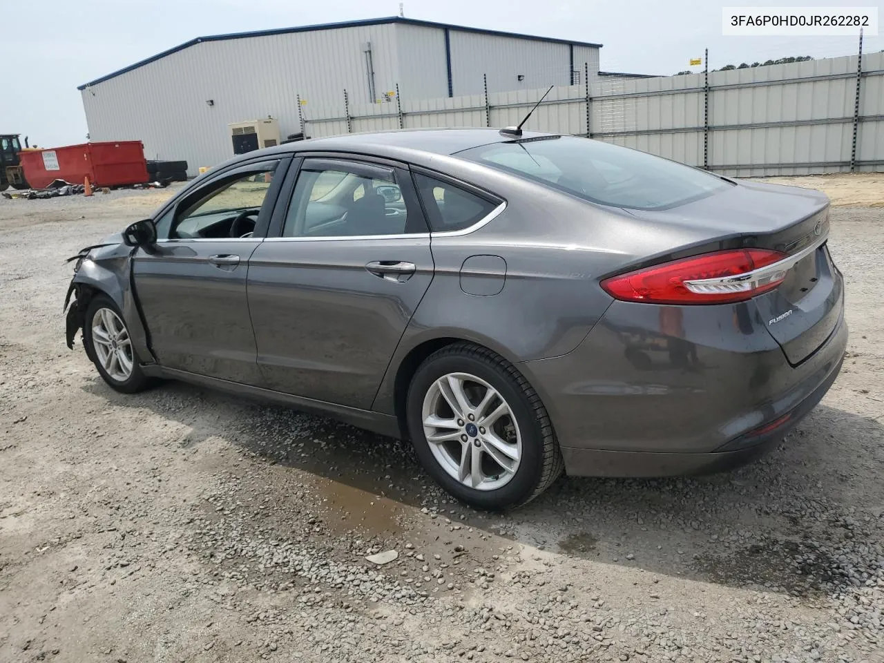 2018 Ford Fusion Se VIN: 3FA6P0HD0JR262282 Lot: 53940864