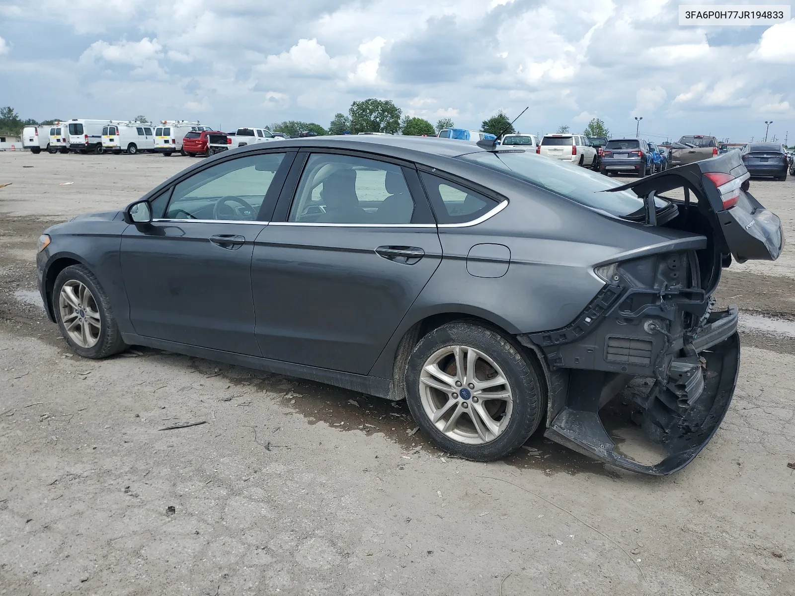 2018 Ford Fusion Se VIN: 3FA6P0H77JR194833 Lot: 54948894