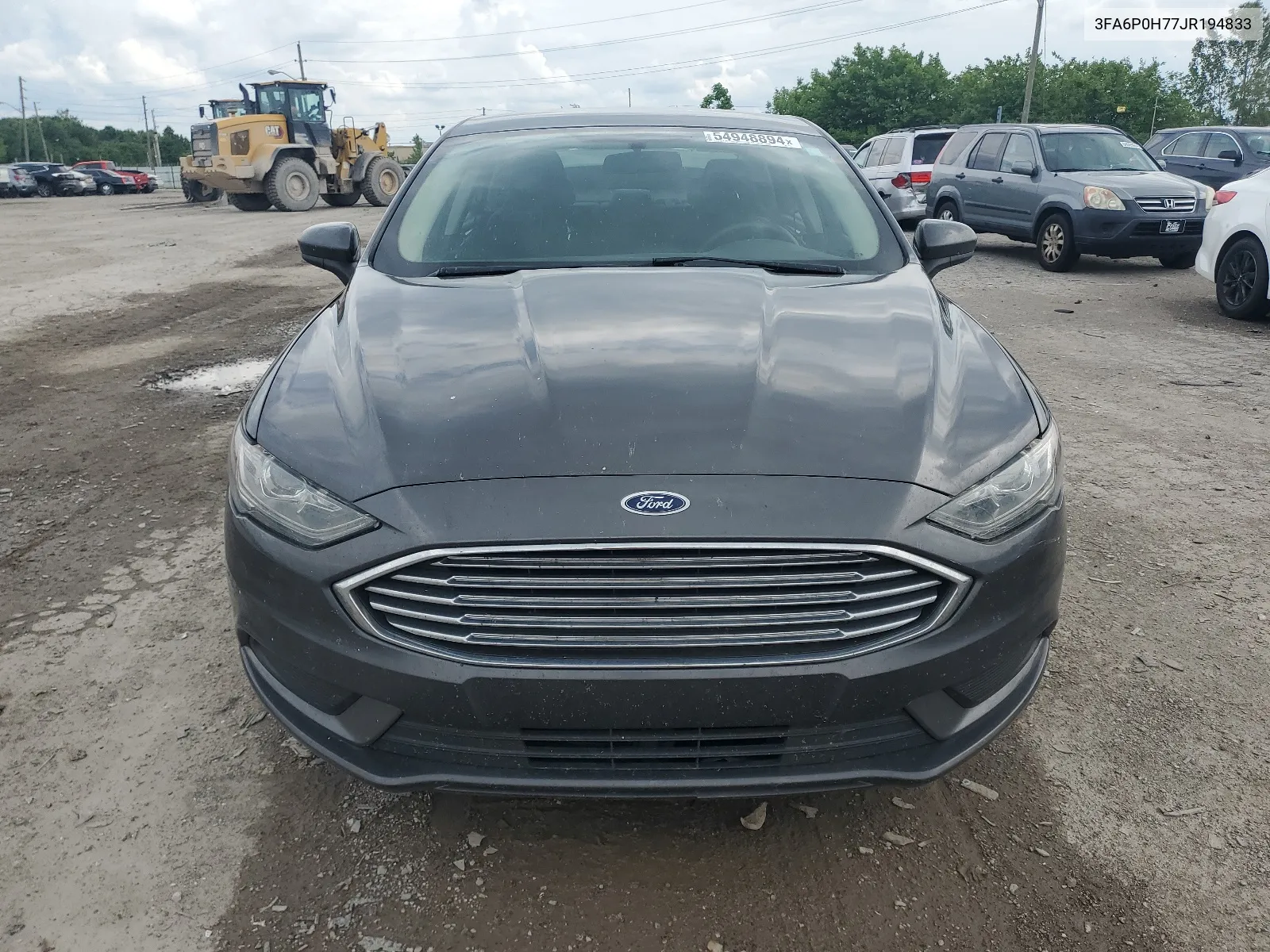 2018 Ford Fusion Se VIN: 3FA6P0H77JR194833 Lot: 54948894