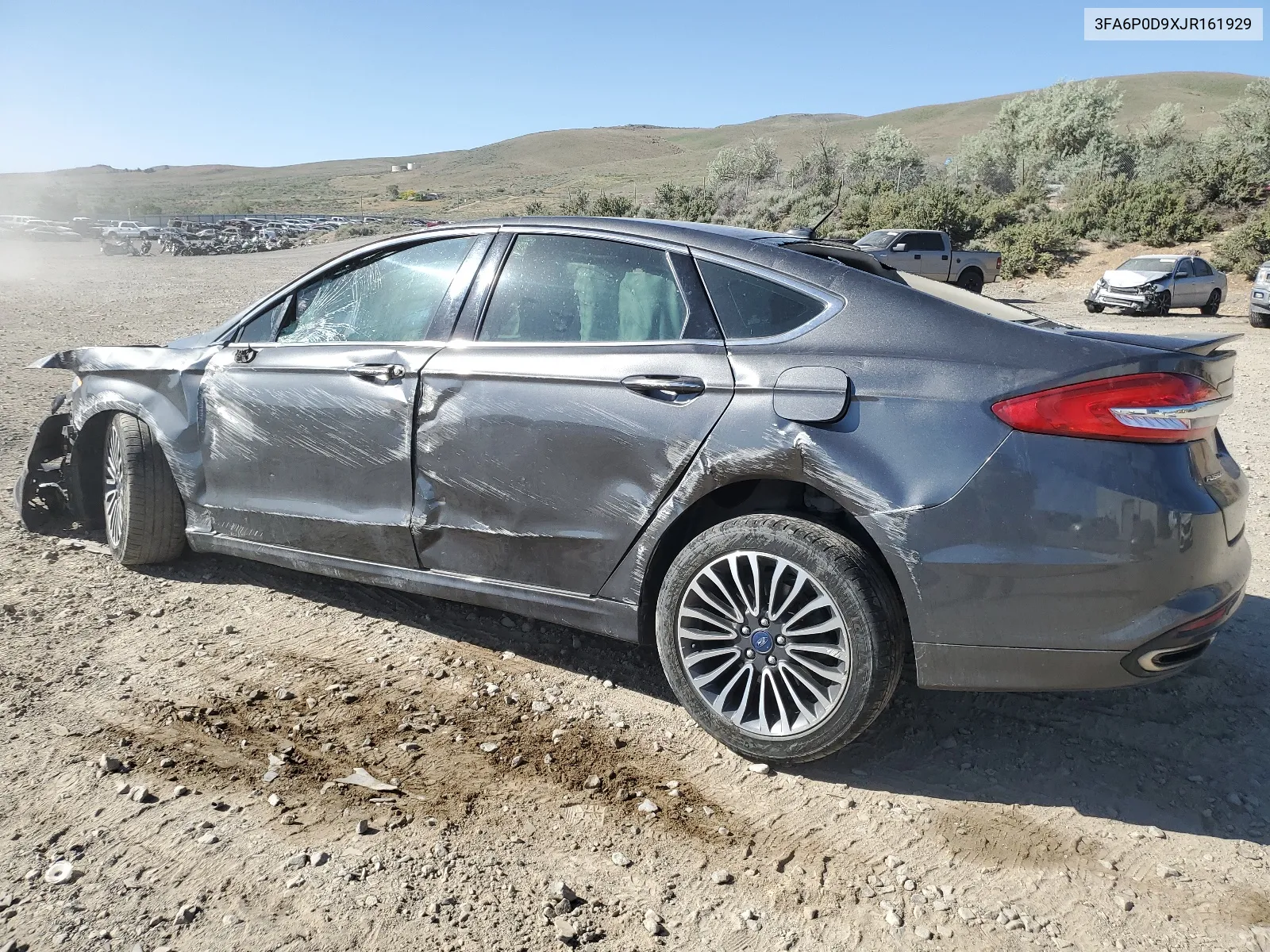 3FA6P0D9XJR161929 2018 Ford Fusion Titanium/Platinum