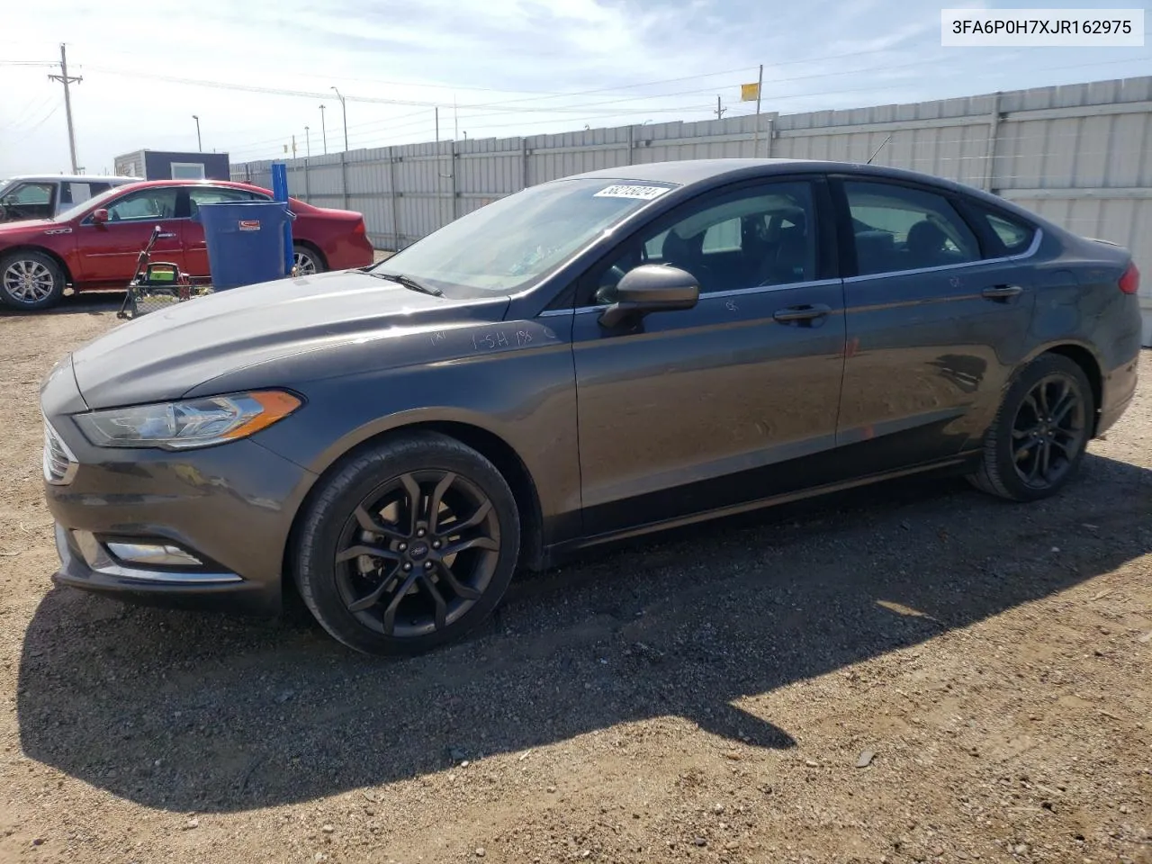 2018 Ford Fusion Se VIN: 3FA6P0H7XJR162975 Lot: 58215024