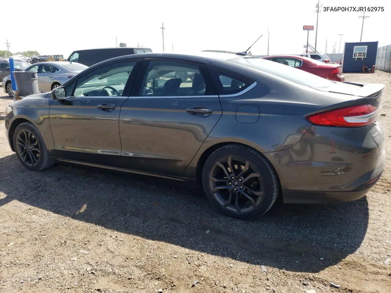 2018 Ford Fusion Se VIN: 3FA6P0H7XJR162975 Lot: 58215024