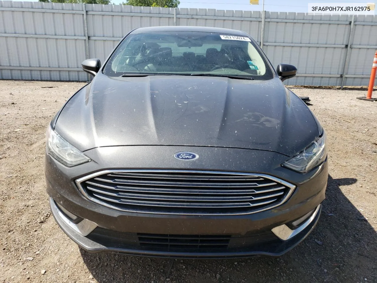 2018 Ford Fusion Se VIN: 3FA6P0H7XJR162975 Lot: 58215024