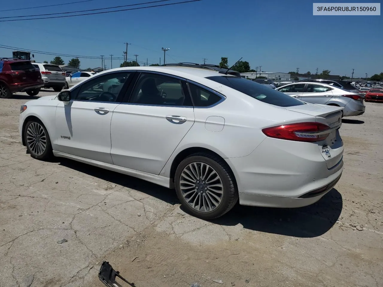 3FA6P0RU8JR150960 2018 Ford Fusion Titanium/Platinum Hev