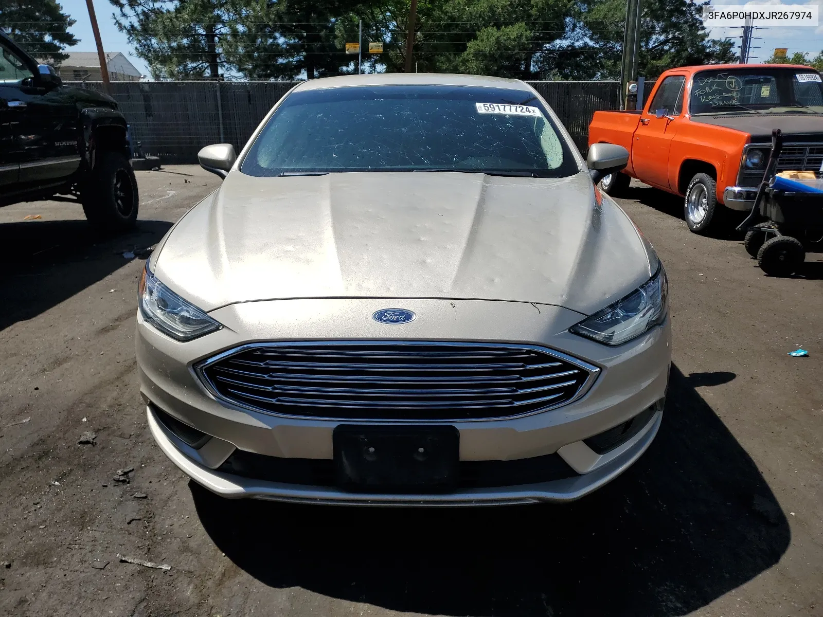 3FA6P0HDXJR267974 2018 Ford Fusion Se