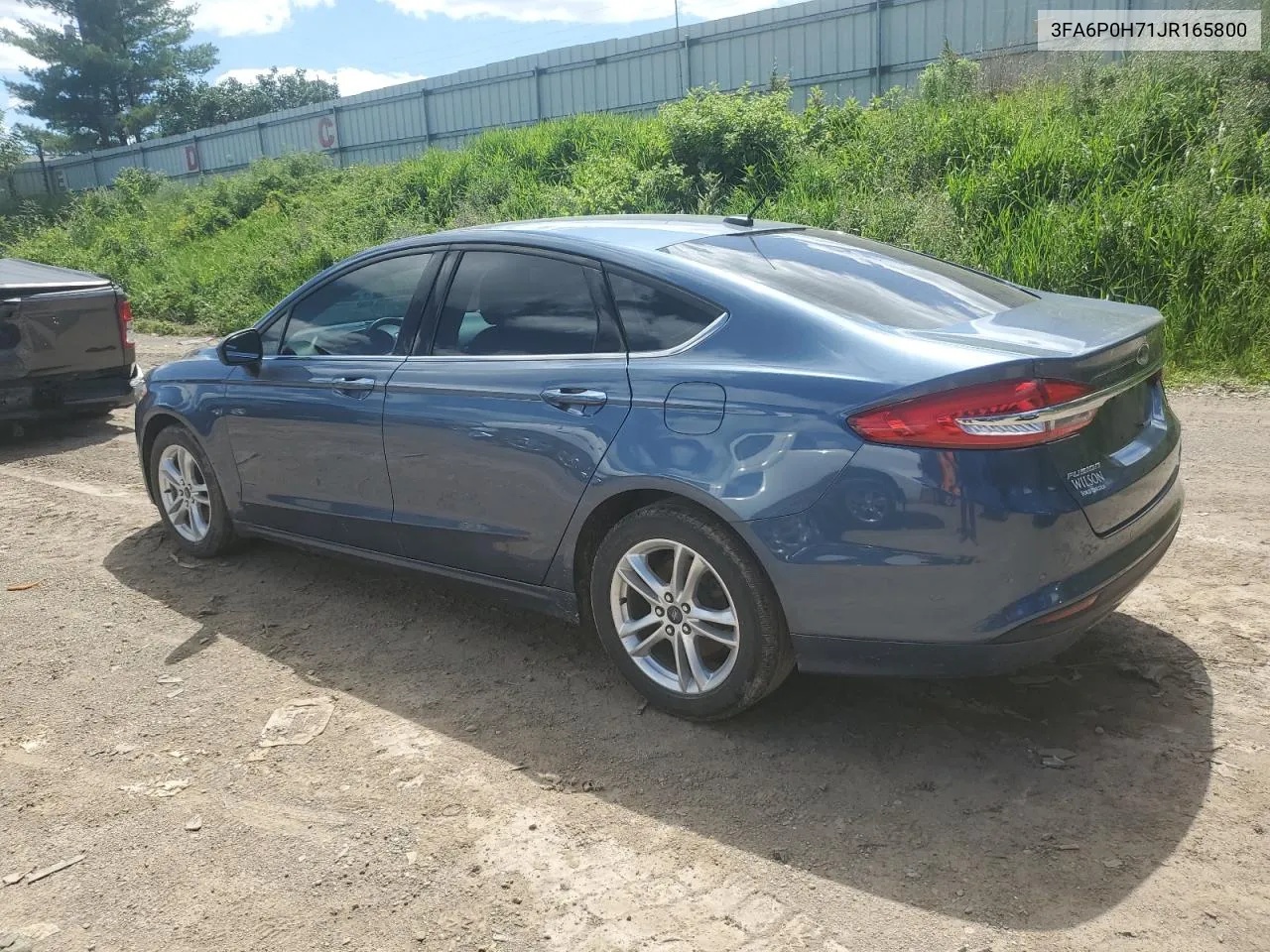 3FA6P0H71JR165800 2018 Ford Fusion Se