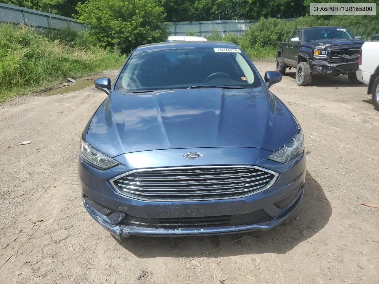 3FA6P0H71JR165800 2018 Ford Fusion Se