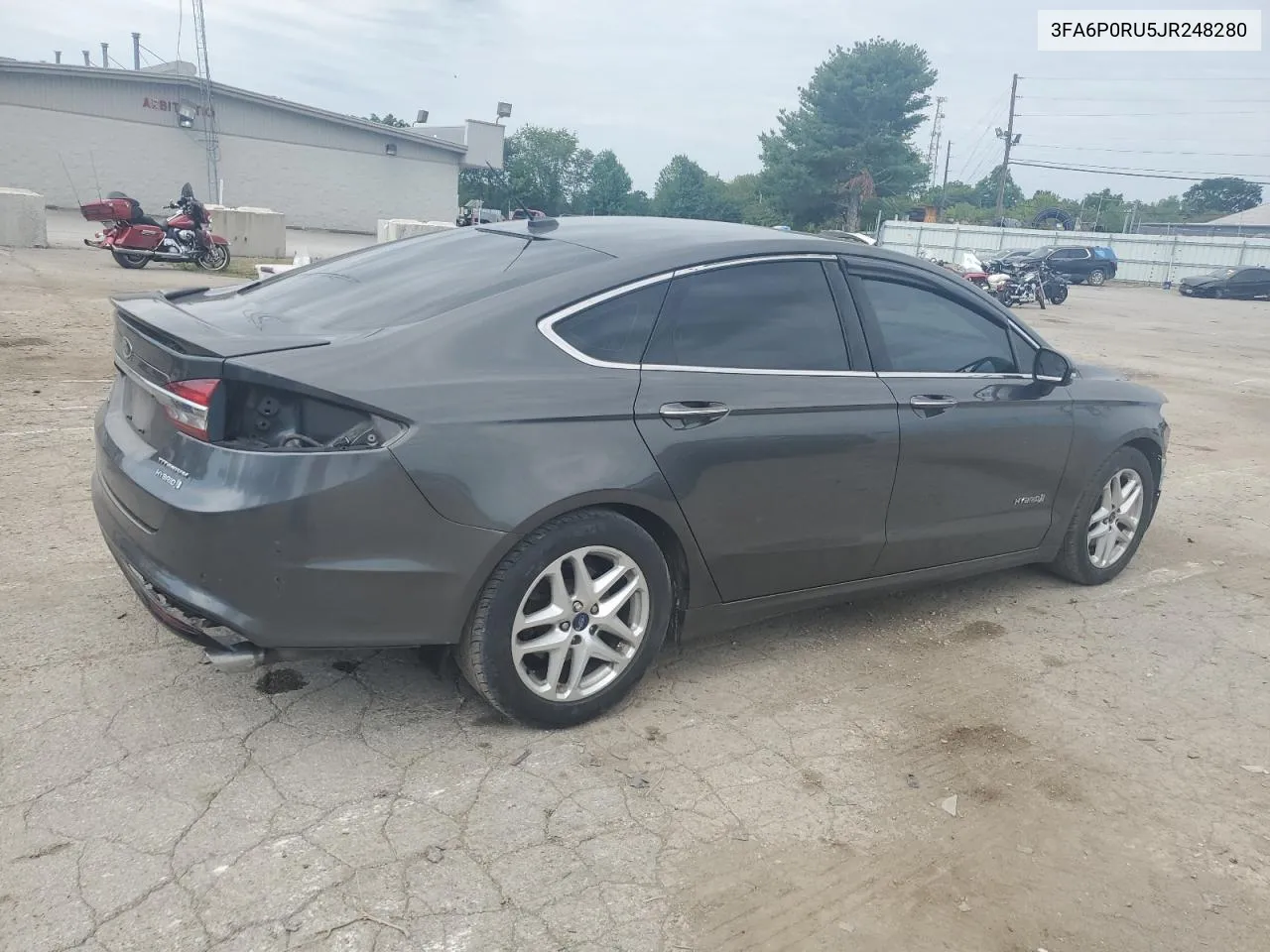 3FA6P0RU5JR248280 2018 Ford Fusion Titanium/Platinum Hev