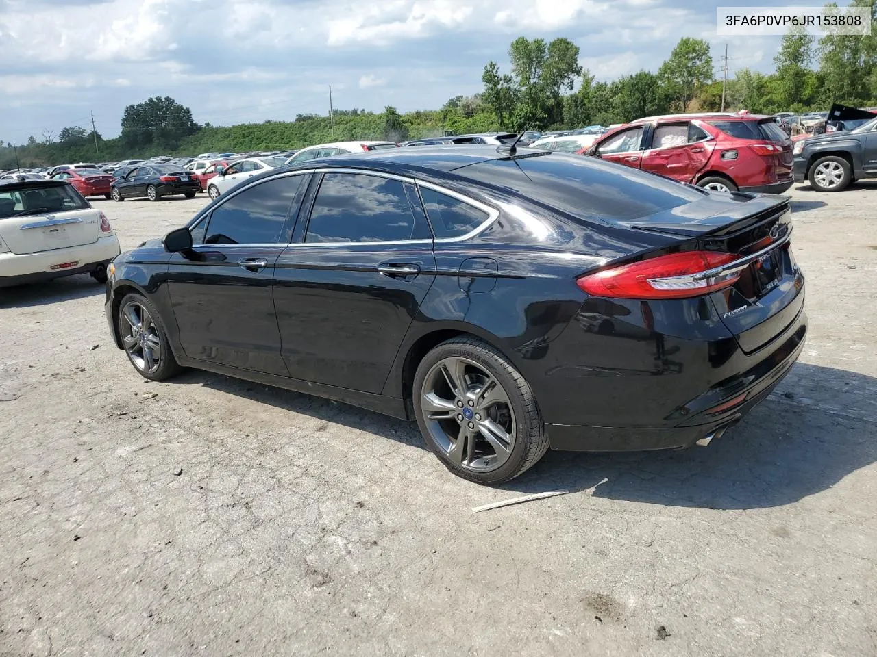 2018 Ford Fusion Sport VIN: 3FA6P0VP6JR153808 Lot: 60763104