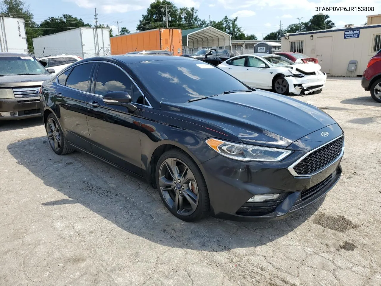 2018 Ford Fusion Sport VIN: 3FA6P0VP6JR153808 Lot: 60763104