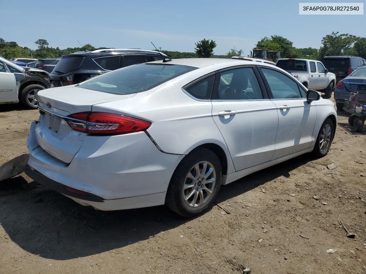 3FA6P0G78JR272540 2018 Ford Fusion S