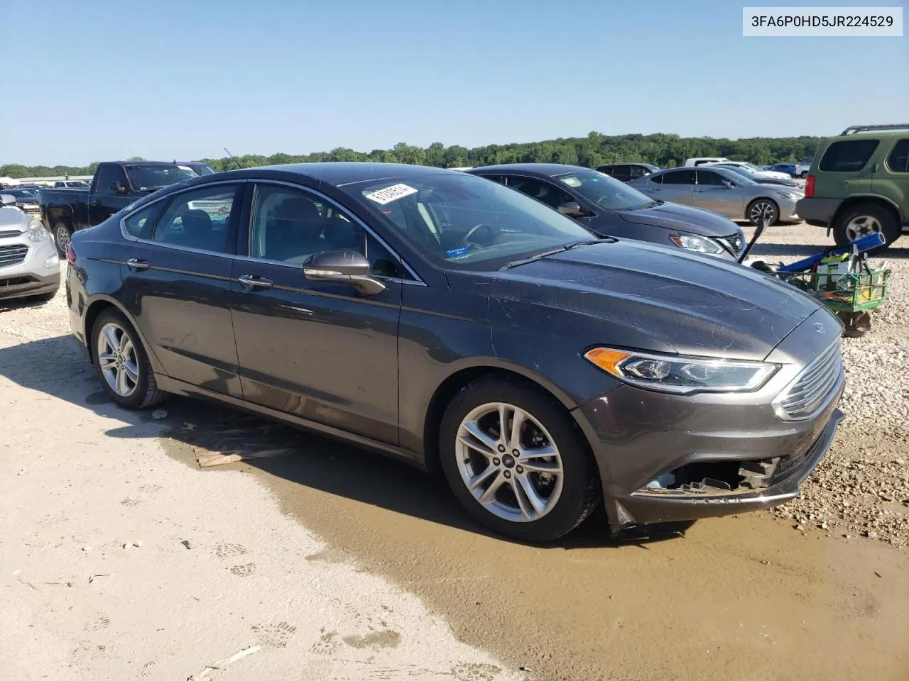 3FA6P0HD5JR224529 2018 Ford Fusion Se