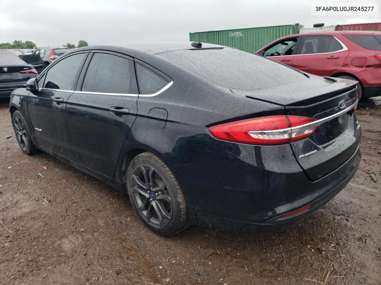 2018 Ford Fusion Se Hybrid VIN: 3FA6P0LU0JR245277 Lot: 61524954