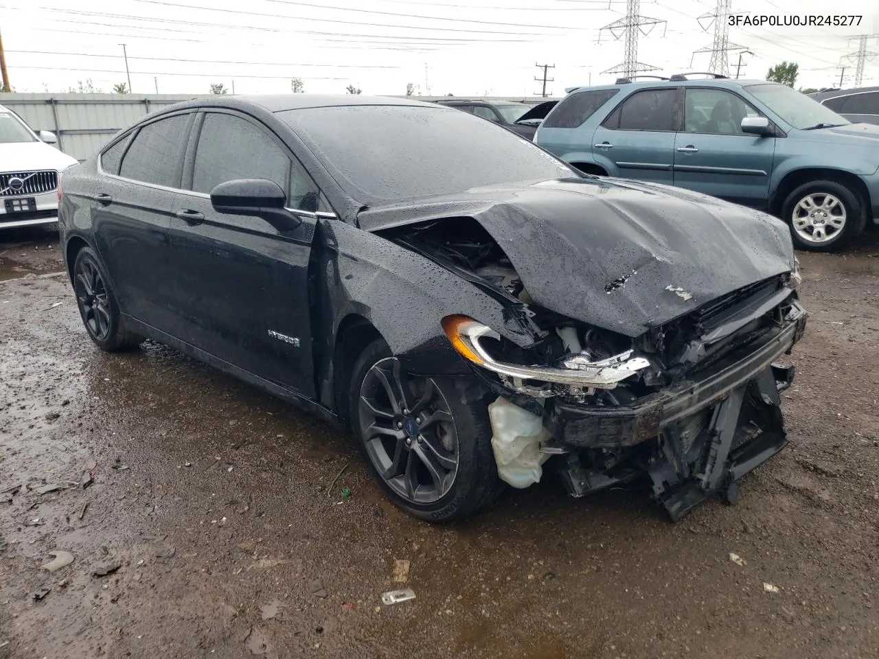 3FA6P0LU0JR245277 2018 Ford Fusion Se Hybrid