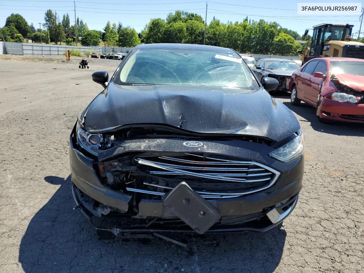 2018 Ford Fusion Se Hybrid VIN: 3FA6P0LU9JR256987 Lot: 62438884