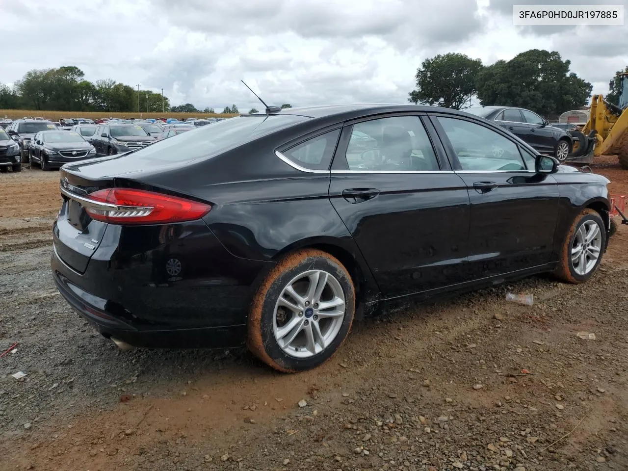 2018 Ford Fusion Se VIN: 3FA6P0HD0JR197885 Lot: 63016664