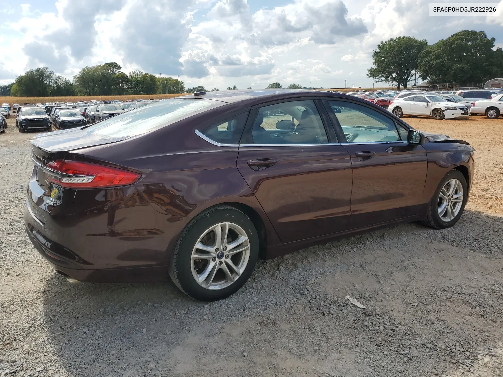 3FA6P0HD5JR222926 2018 Ford Fusion Se